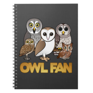 Carnet Fan de hibou