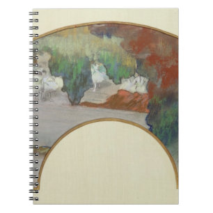 Carnet Fan d'Edgar Degas  , c.1879
