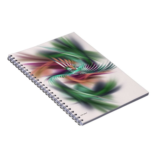 Carnet Fancy Dancer Abstrait (Côté Droit)