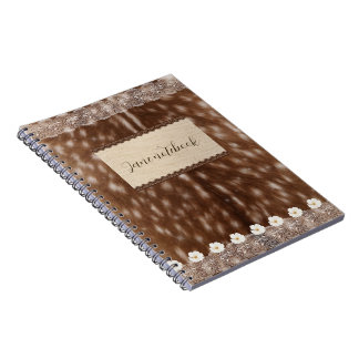 carnet fantaisiste cerf