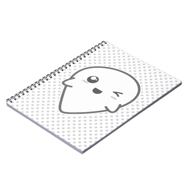 Carnet fantôme de Kawaii Winking (Côté gauche)