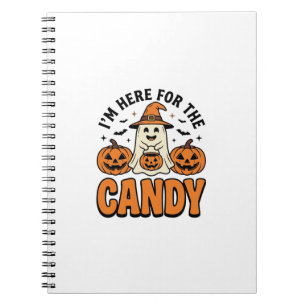 Carnet Fantôme d'Halloween ici pour les bonbons Mignon Vi