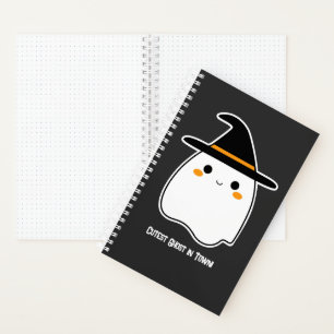 Carnet Fantôme mignon avec image personnalisée et texte