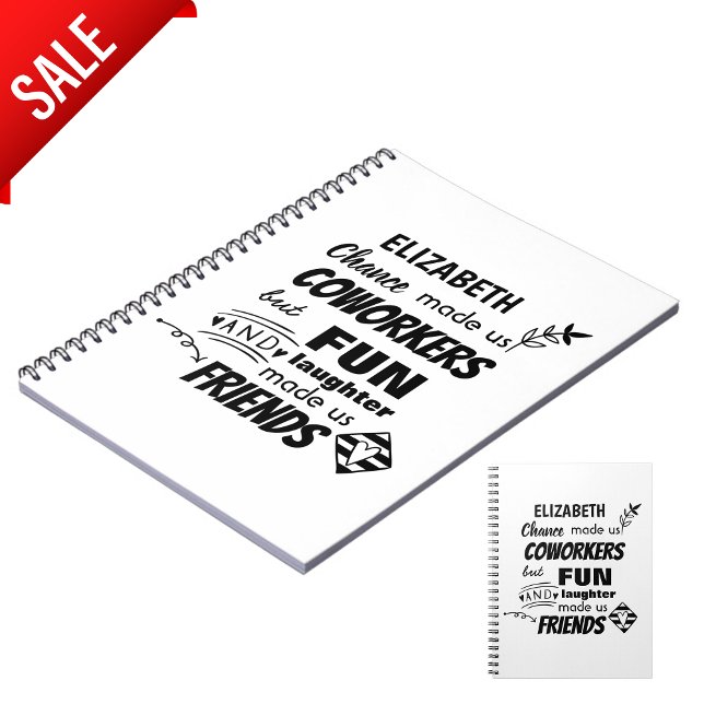 Carnet Farewell Coworker Boss - nous sommes amis Custom (Créateur téléchargé)