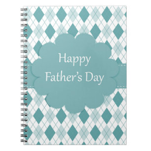 Carnet Fathers Day plaid