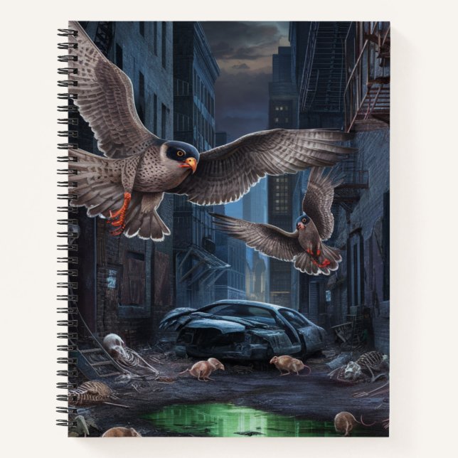 Carnet Faucon Pelerin 02 Notizbuch (Vorderseite)