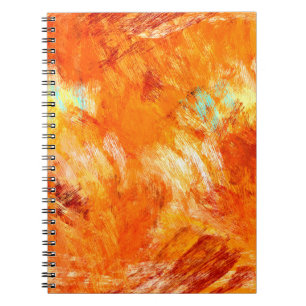 Carnet Faux brosse numérique texture transparente. Colorf