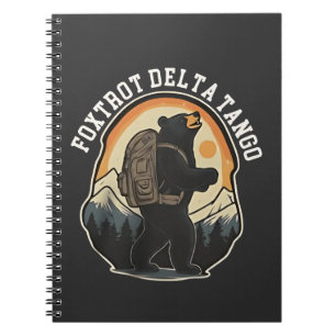 Carnet FDT résister à l'ours Foxtrot Delta Tango