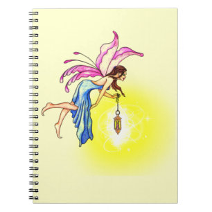 Carnet Fée avec lanterne