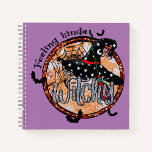 Carnet Feeling Kinda Witchy - Casquette de sorcière Hallo