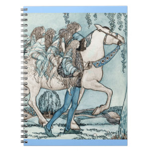 Carnet Féeries à cheval blanc