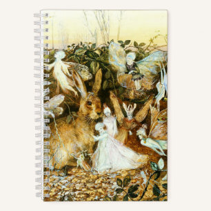 Carnet Fées et lapin