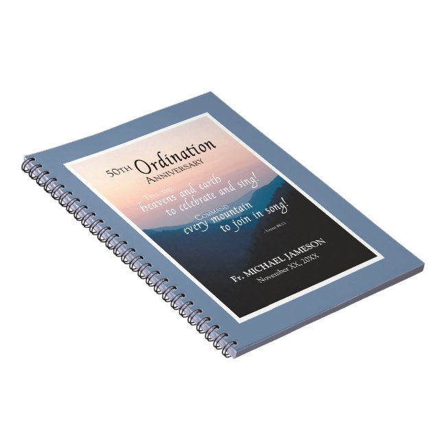 Carnet Félicitations pour le 50e anniversaire de l'ordina (Côté Droit)