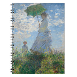 Carnet Femme à l'ombrelle de Claude Monet