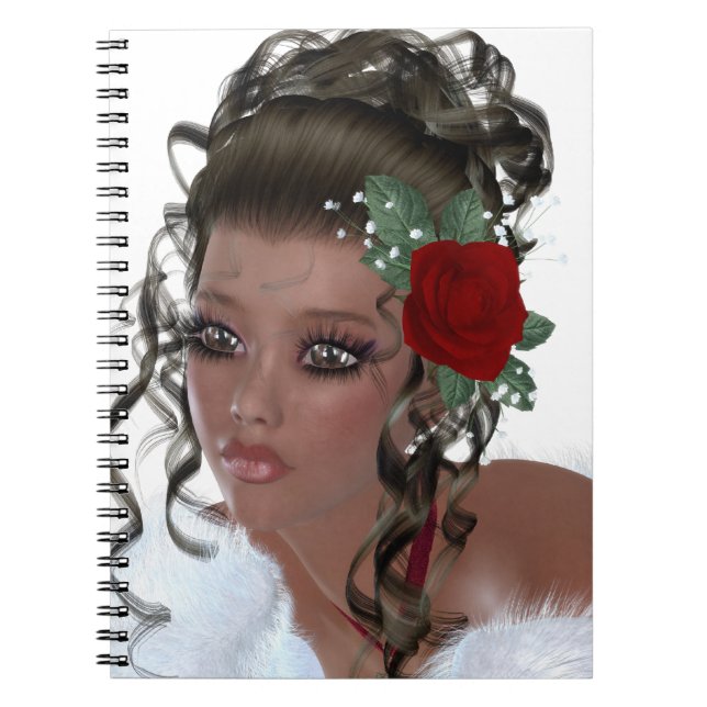 Carnet Femme d'Afro-américain (Devant)