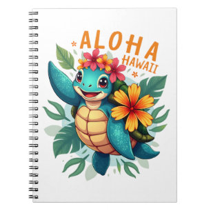 Carnet Femme Hawaiienne-Chemise Aloha Hawaii