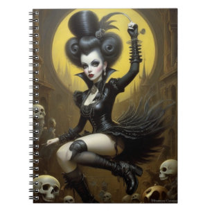 Carnet Femme médiévale gothique