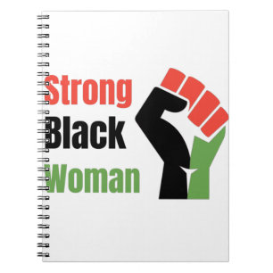 Carnet Femme noire forte