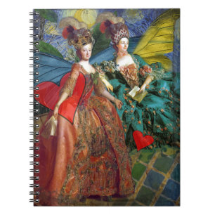 Carnet Femme Papillon Capricieuse Gémeaux Gothique Classi