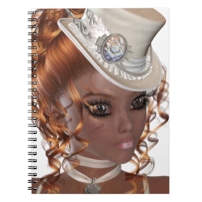 Carnet Femme précieuse d'Afro-américain (Devant)