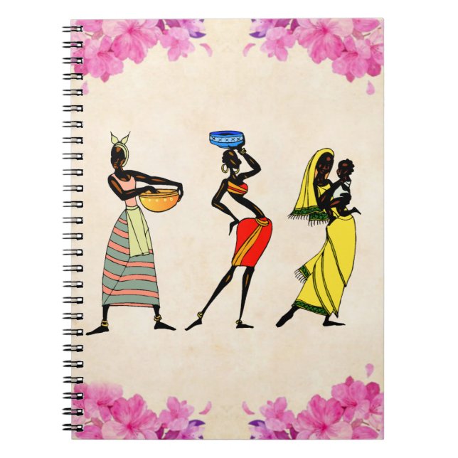 Carnet Femmes d'Afrique (Devant)