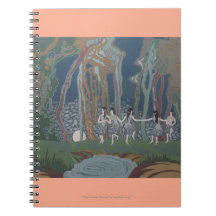 Femmes dansant au clair de lune