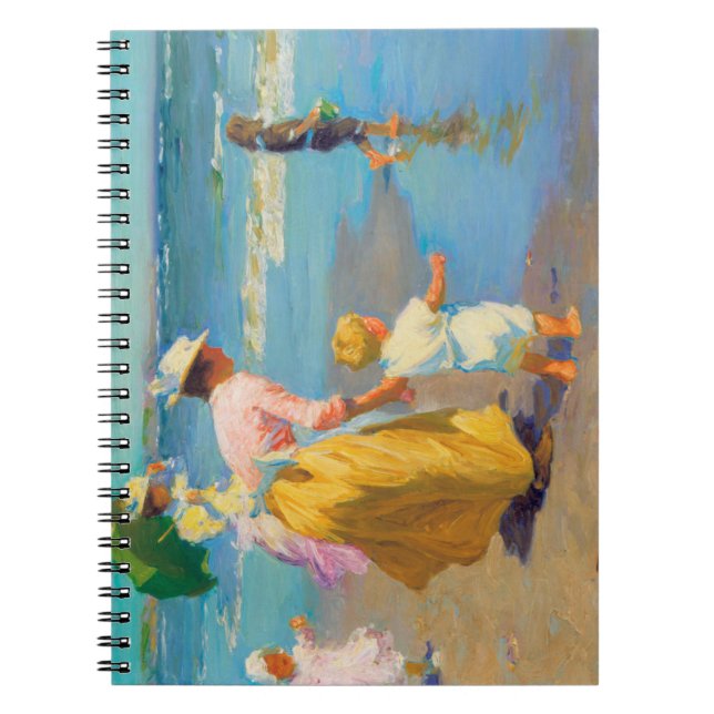Carnet Femmes et enfants à la plage Edward Potthast (Devant)