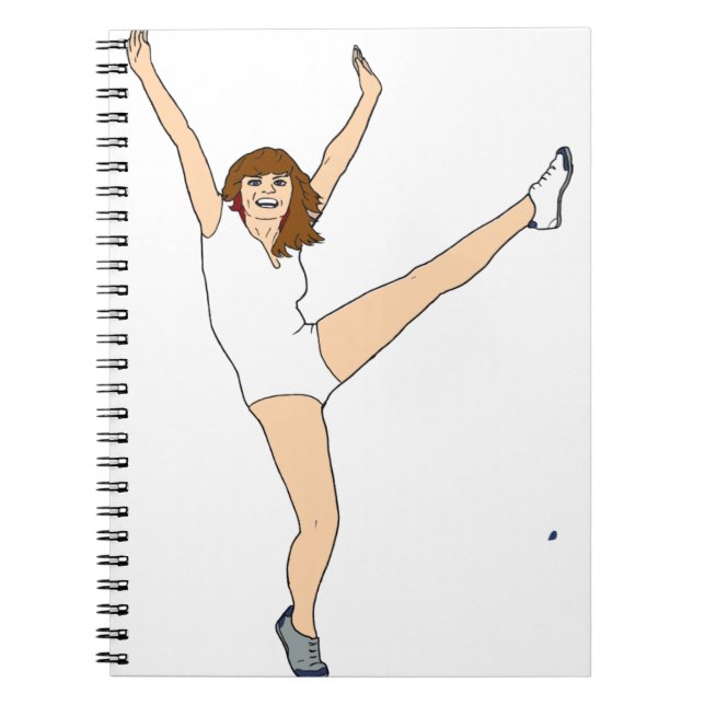 Carnet Femmes faisant de l'exercice (Devant)