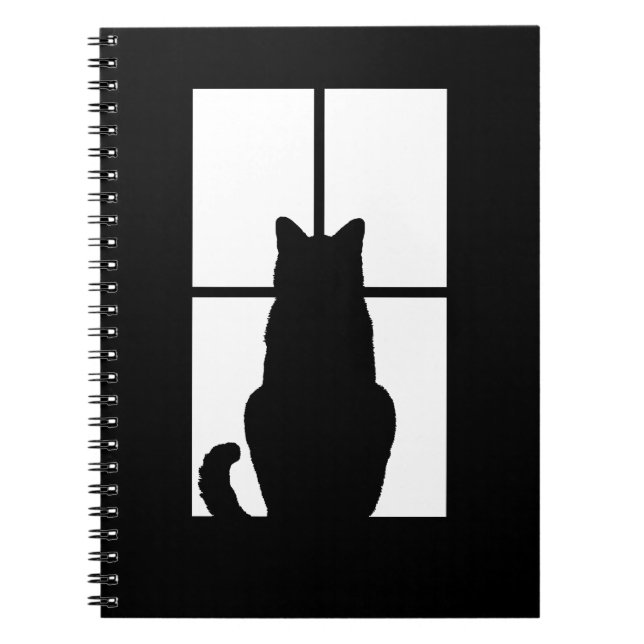 Carnet Fenêtre Cat Cliquez pour Customiser la couleur Déc (Devant)