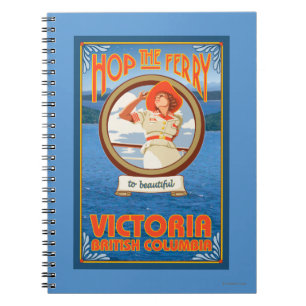 Carnet Ferry d'équitation de femme - Victoria, AVANT