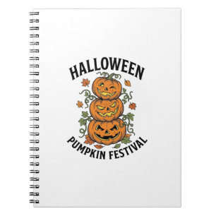 Carnet Festival de citrouilles d'Halloween Jack O Lantern