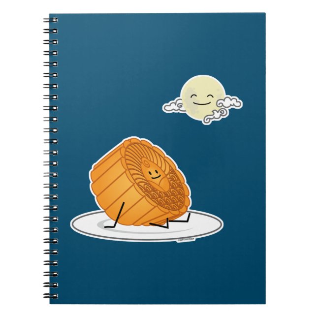 Carnet Festival du milieu de l'automne Moon cake lunakes  (Devant)