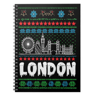 Carnet Festive Londres Royaume-Uni Noël laid