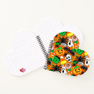 Carnet Fête des Candies Éffrayantes d'Halloween