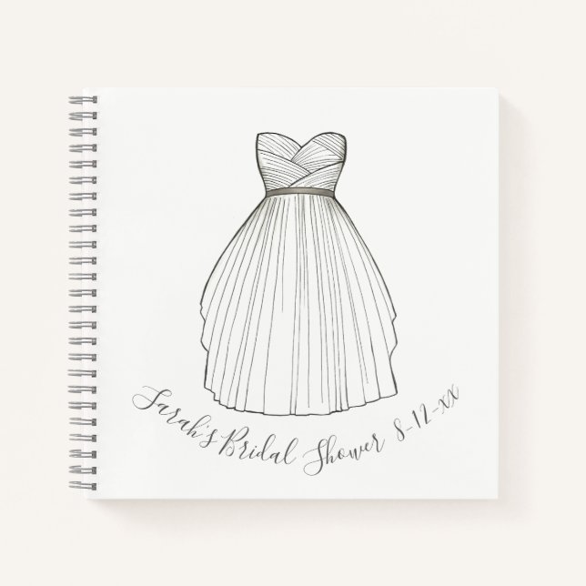 Carnet Fête des mariées de mariée Mariage personnalisé Go (Devant)