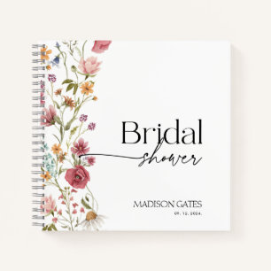 Carnet Fête des mariées Floral Invité