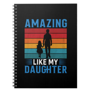 Carnet Fête des pères Extraordinaire Comme Ma Fille