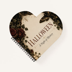 Carnet Fête d'Halloween vintage