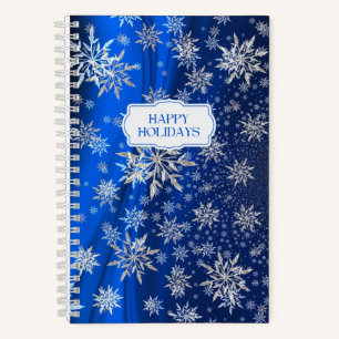Carnet Fêtes d'hiver de Snowflake Noël
