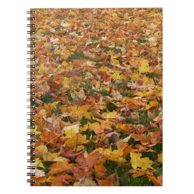 Carnet Feuille d'automne (Devant)
