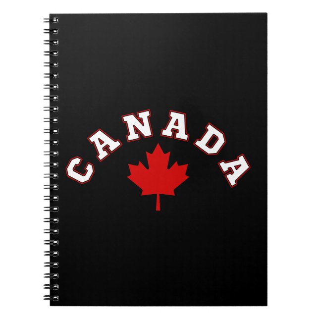 Carnet Feuille d'érable du Canada  (Devant)