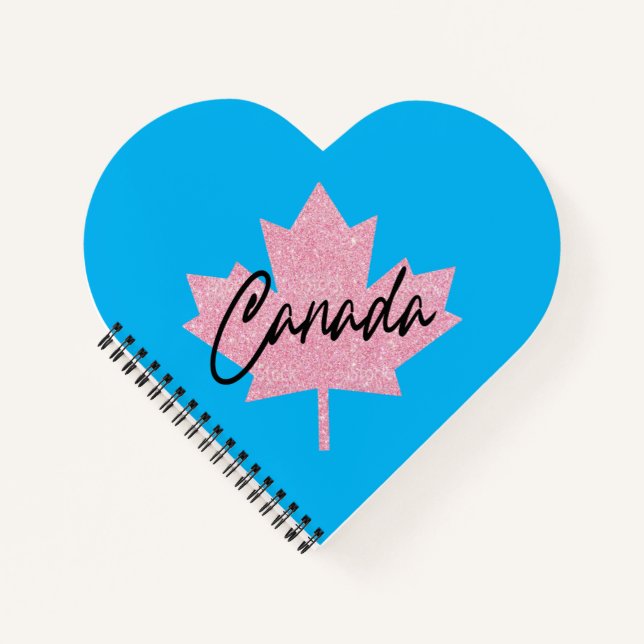 Carnet Feuille d'érable du Canada (Devant)