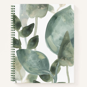 Carnet Feuilles d'eau - Aquarelle