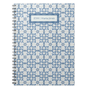 Carnet Feuilles saints de Noël et pétales de fleurs