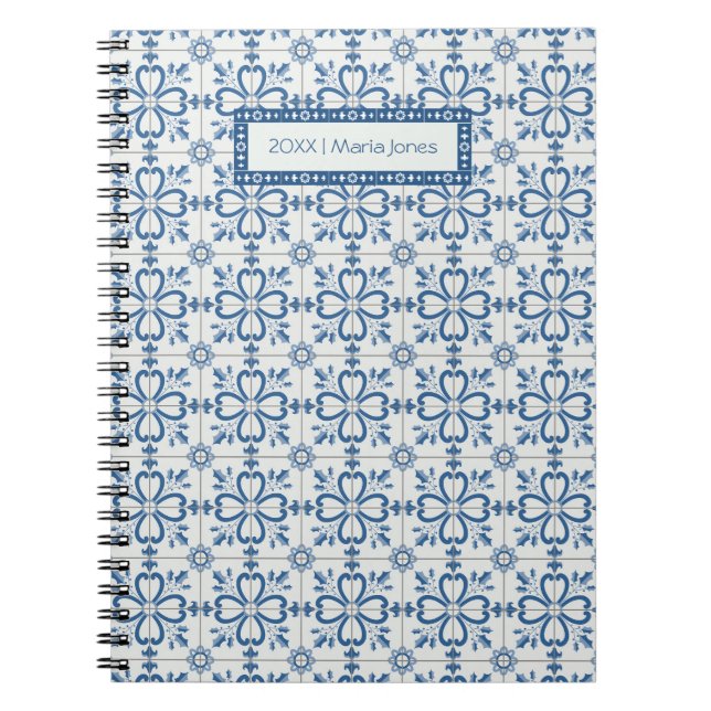 Carnet Feuilles saints de Noël et pétales de fleurs (Devant)