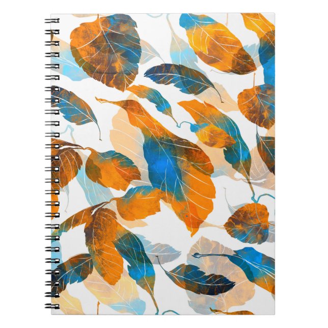 Carnet Feuilles Silhouette : aquarelle, PA sans fil numér (Devant)