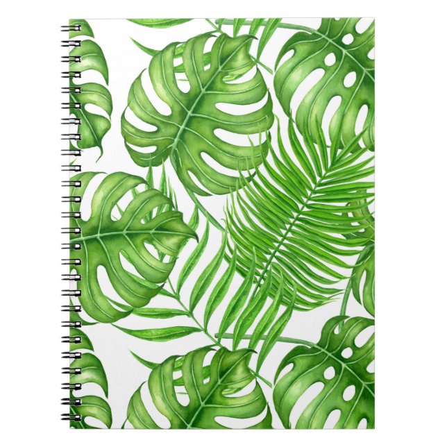 Carnet Feuilles tropicaux (Devant)