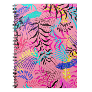 Carnet Feuilles tropicaux