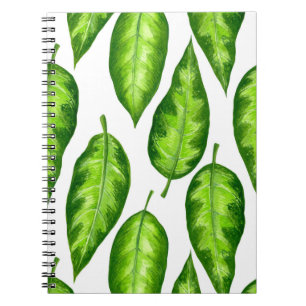 Carnet Feuilles tropicaux