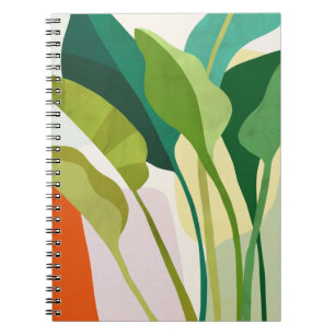 Carnet Feuilles tropicaux